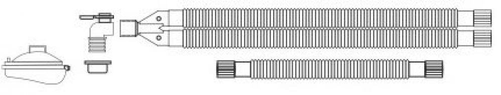 Дыхательный контур 3400KAg